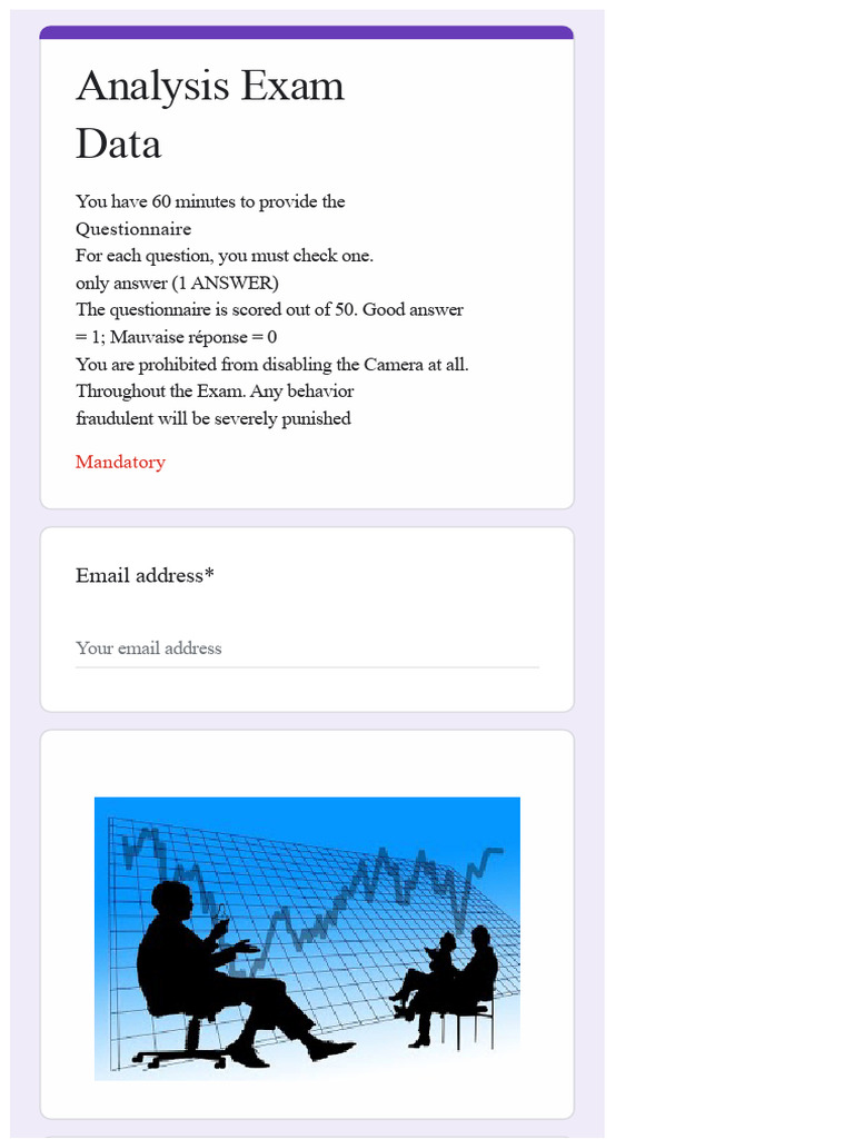 Analysis Exam Instructions and Rules | PDF