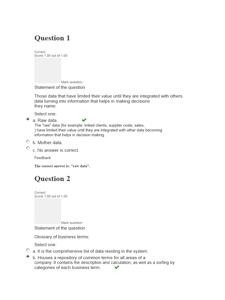 BDBI Exam | PDF | Business Intelligence | Information