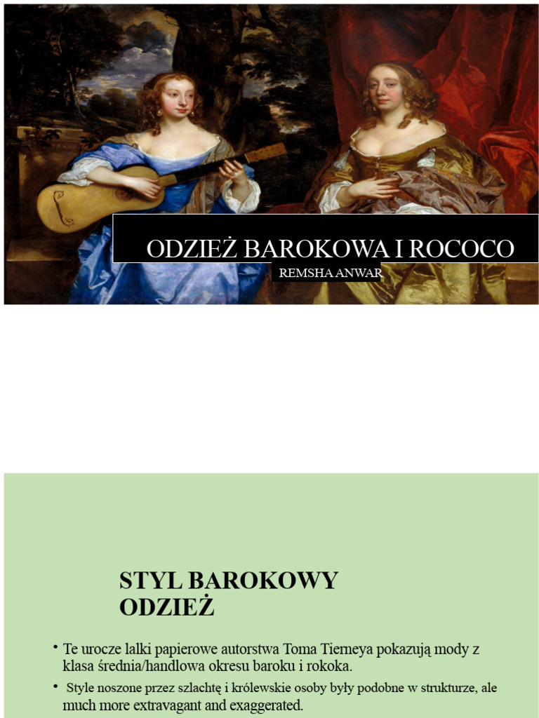 Barok I Rokoko | PDF