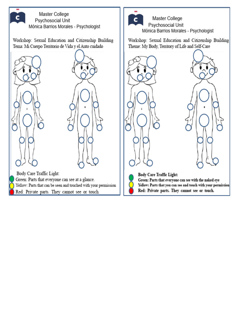 Workshop my body - copies | PDF