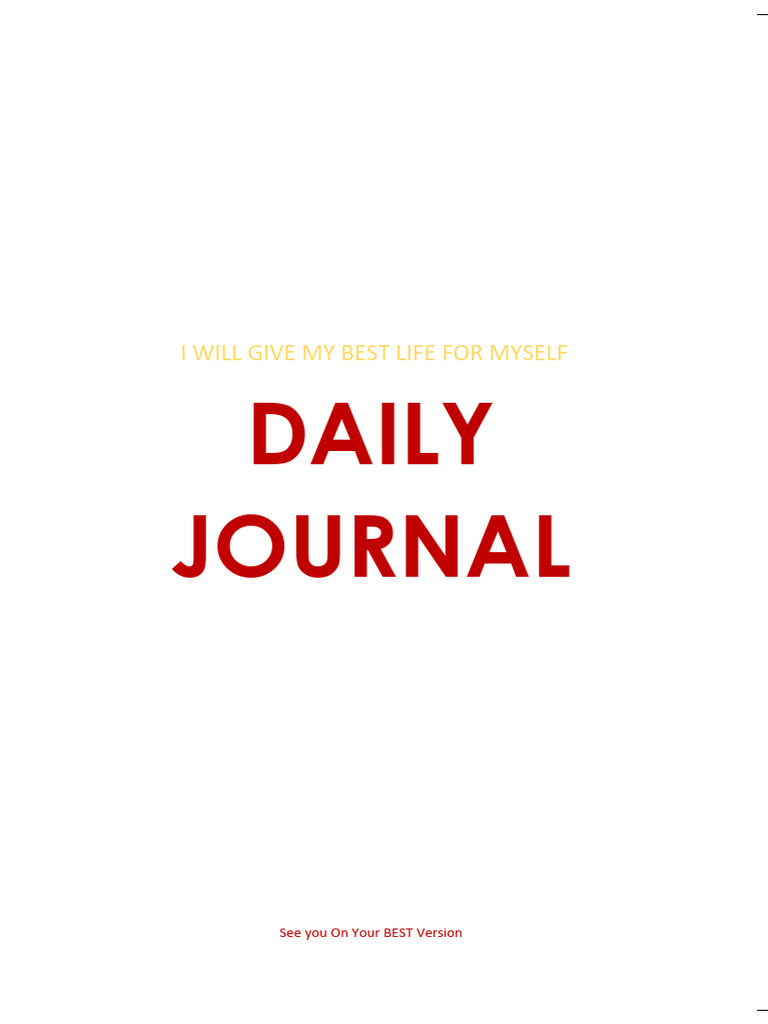 Daily Journal BP72gr 2muka FC 10x | PDF
