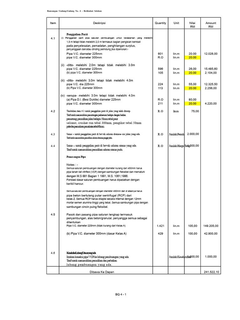 Sample BQ School | PDF