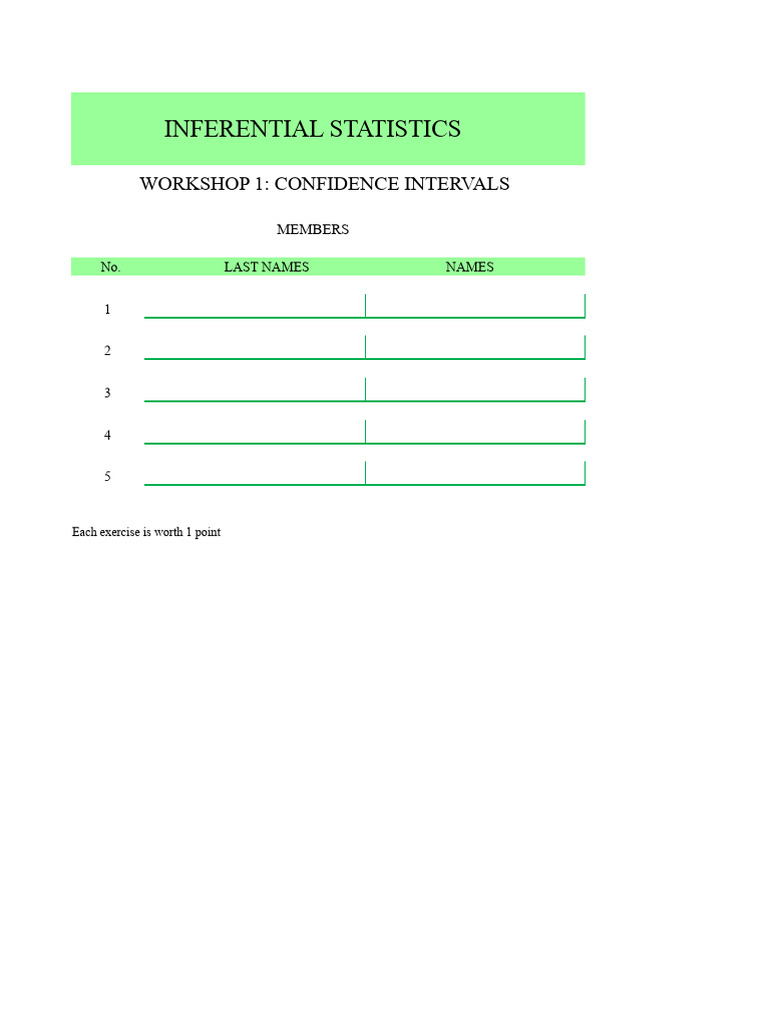 Workshop 1 Graded. Confidence Intervals. Inferential | PDF | Confidence ...