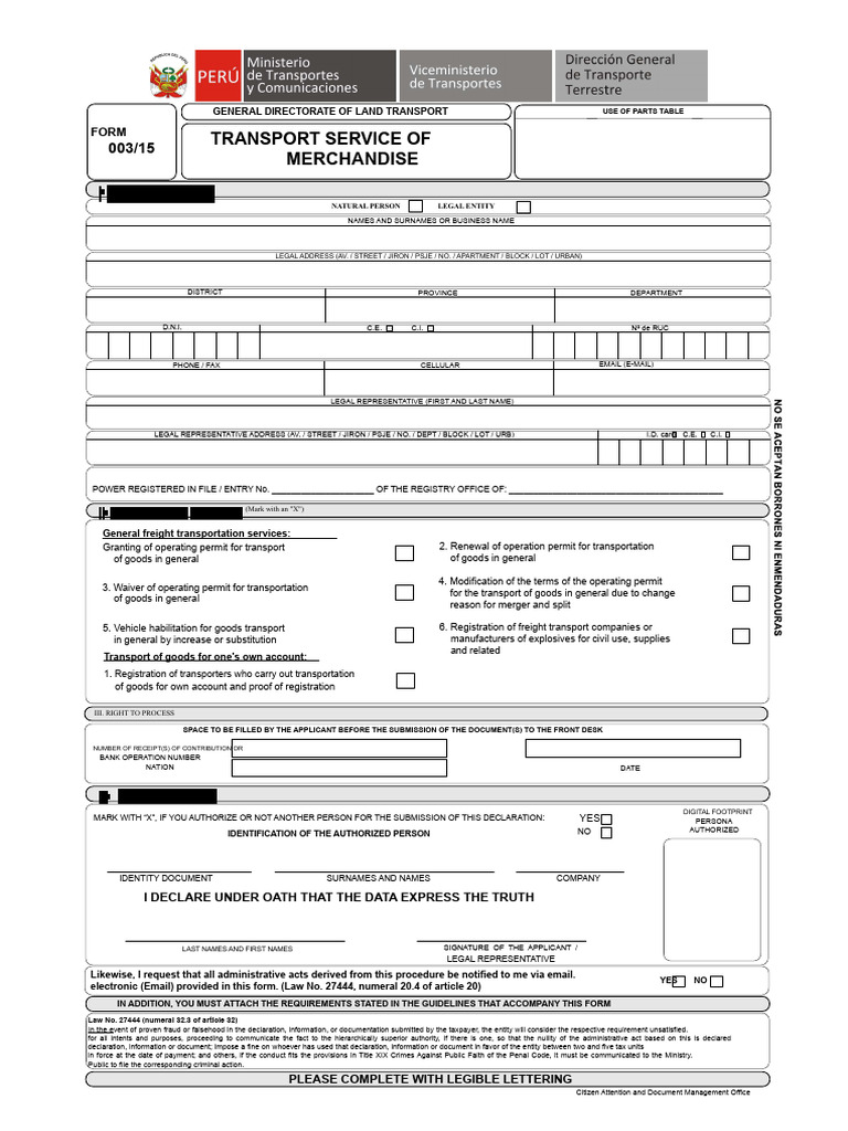 FORMAT - 003-15-Goods 01 | PDF | Identity Document | Justice