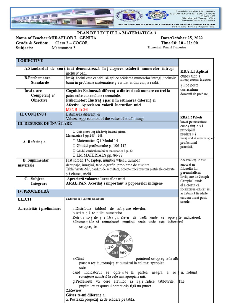Cot 1 Q1 Math3 | PDF
