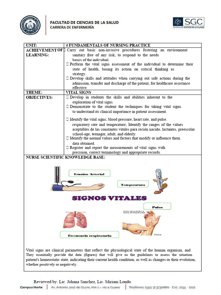 Vital Signs Assessment in Nursing Practice | PDF | Pulse | Thermoregulation