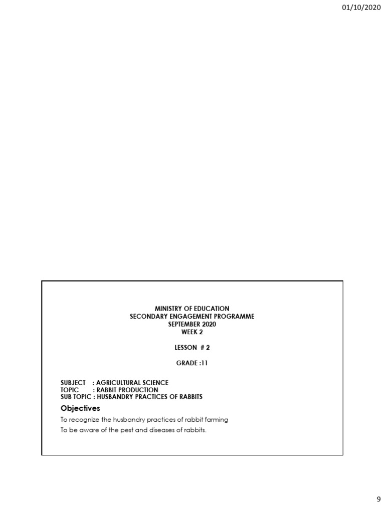 Grade 11 Agriculture Science Week 2 Lesson 2 | PDF