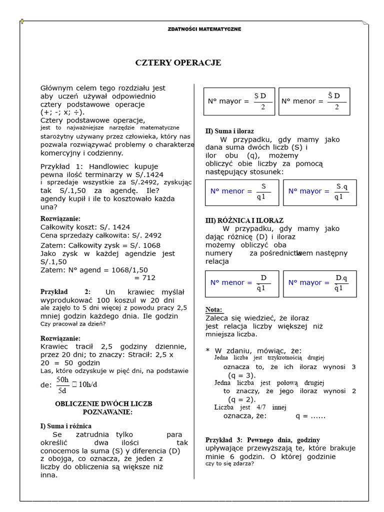 Cztery Operacje | PDF