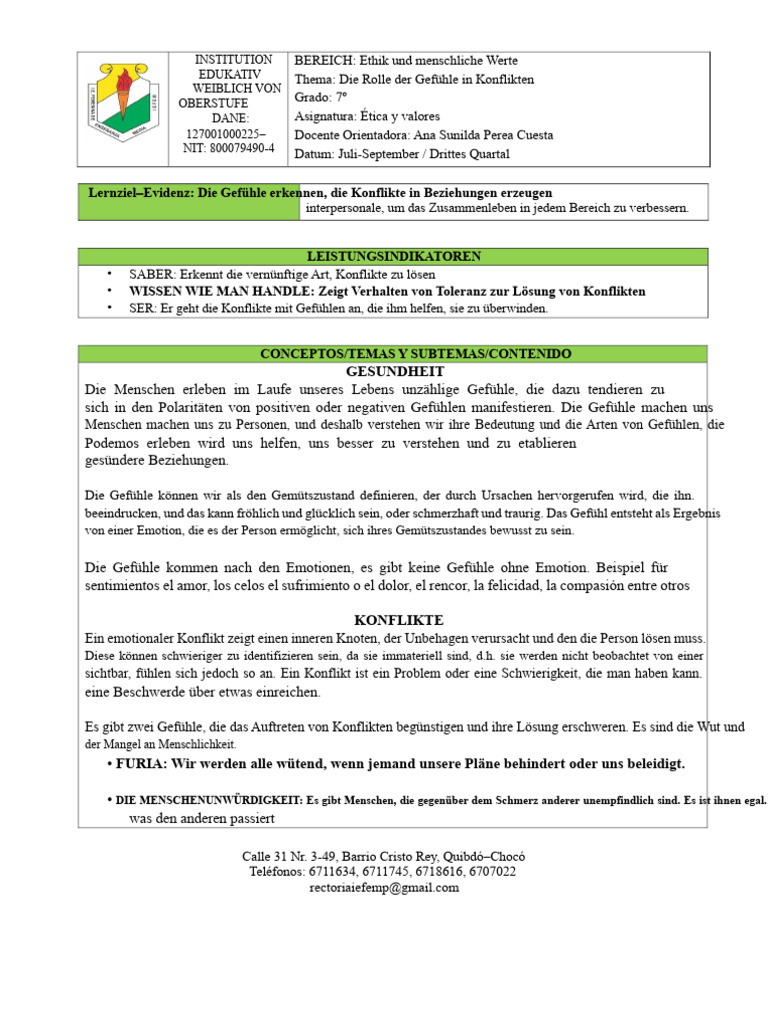 Workshops Grade 7 Unit 2 P3 | PDF