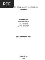 Trabalho de Filosofia Cidadania Idade Media (1)