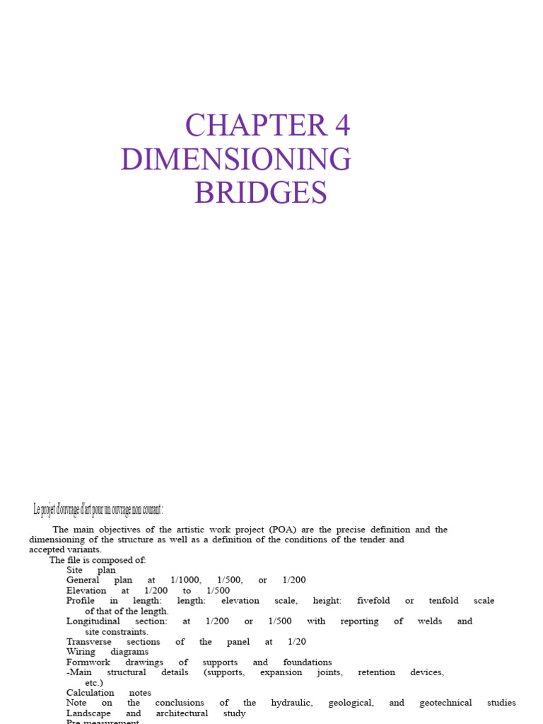 Bridge Dimensioning and Design Guidelines | PDF | Concrete | Ice