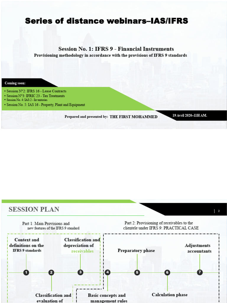 IFRS 9 Webinar: Financial Instruments Guide | PDF | Fair Value ...