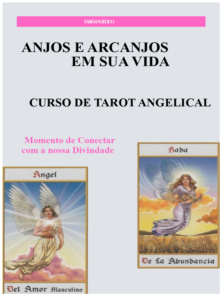 Curso de Tarot Angelical: Conexão Divina | PDF | Anjo
