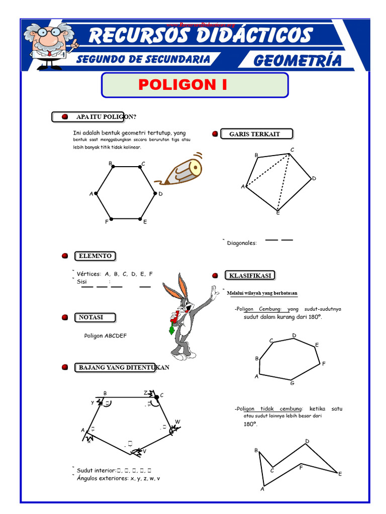 Panduan Lengkap tentang Poligon Geometri | PDF
