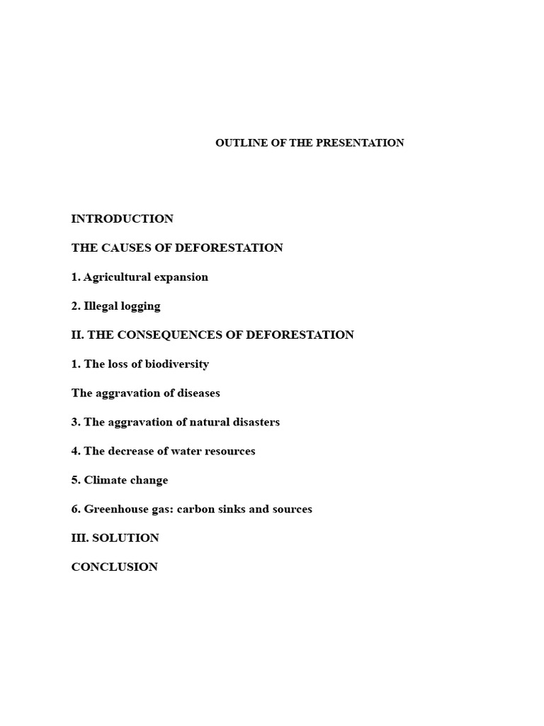 Causes and Consequences of Deforestation | PDF | Deforestation | Forests