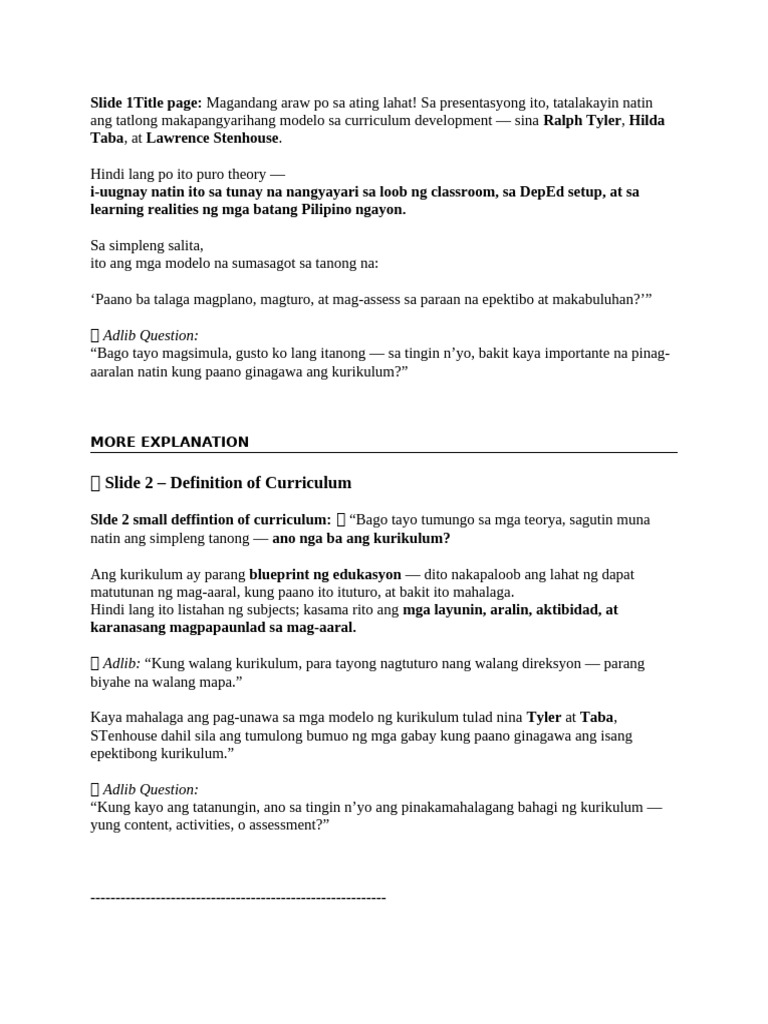 Script Tyler | PDF