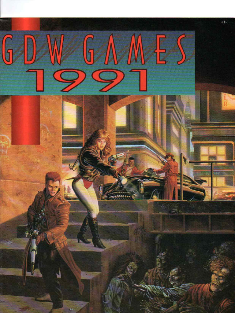 GDW Games Catalog 1991 | PDF