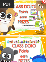 Class Dojo Rewards and Points Chart | PDF