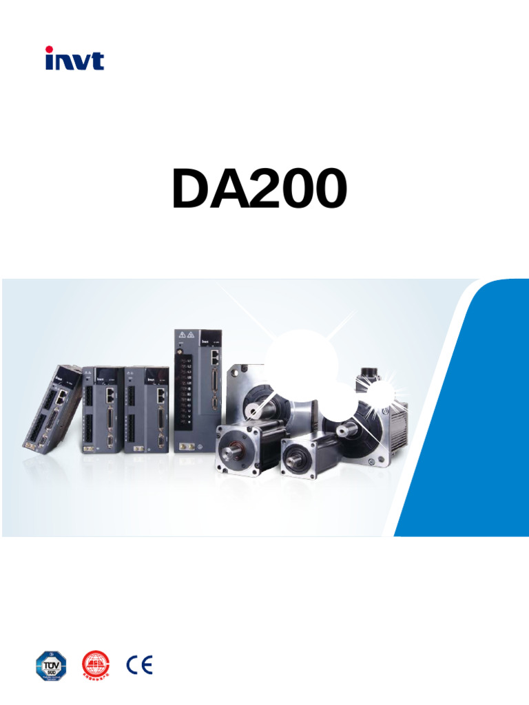 DA200 AC Servo System Overview | PDF | Feedback | Servomechanism
