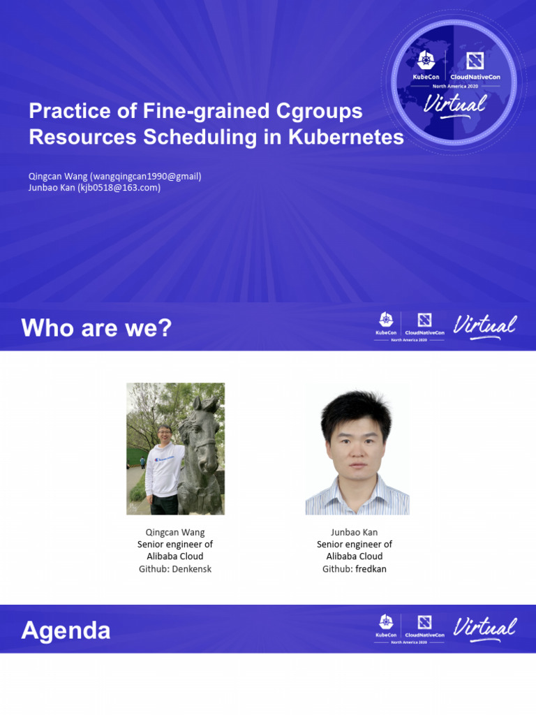Fine-Grained Cgroups in Kubernetes | PDF | Central Processing Unit ...