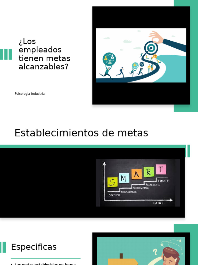 Los empleados tienen metas alcanzables | PDF