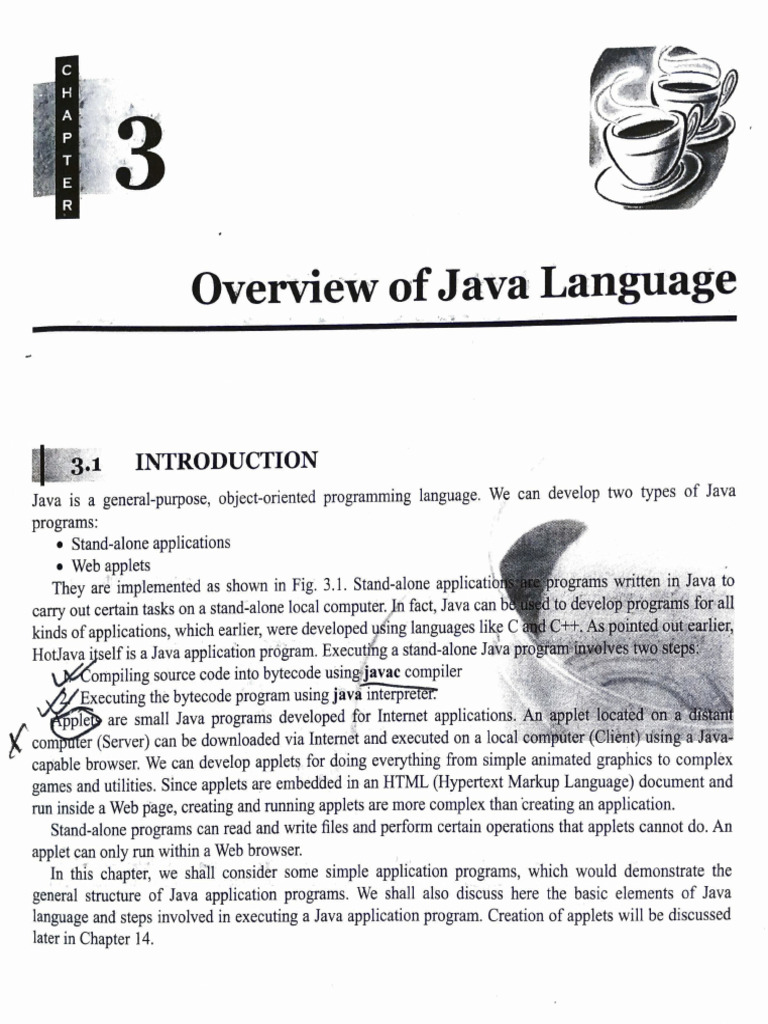 3 - JAVA Program Overview | PDF