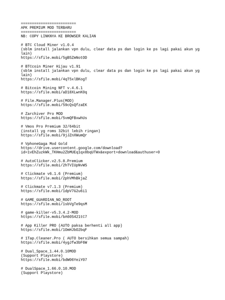 PREM1UMJAPK (Update4) | PDF