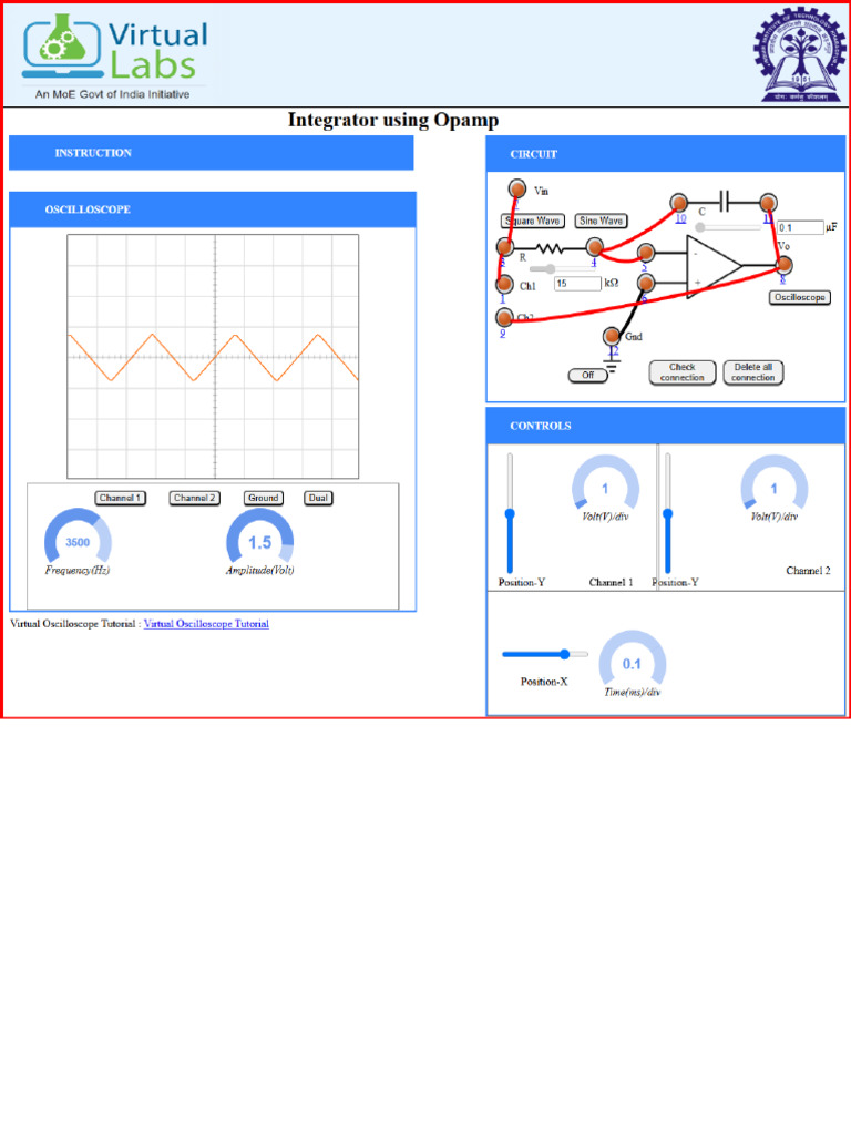 Integrator Simulation | PDF