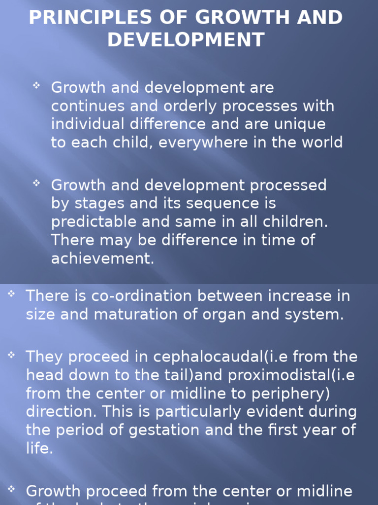 Growth and Development in Children | PDF | Prenatal Development | Fetus