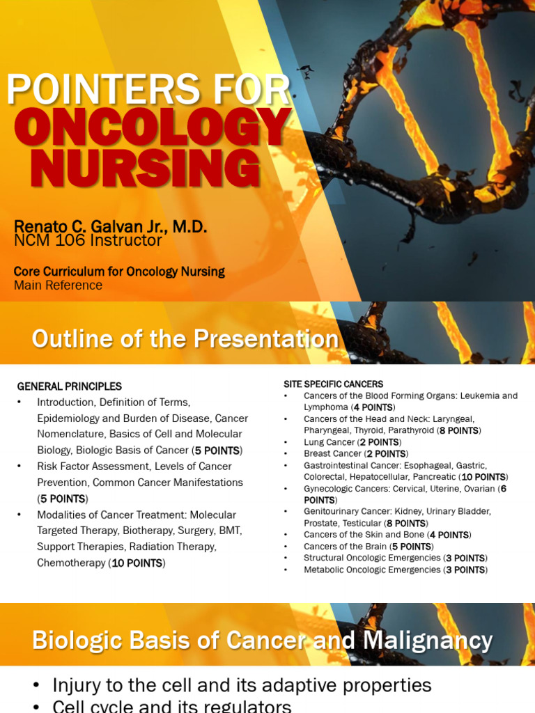 Oncology Nursing Core Curriculum Guide | PDF | Cancer | Oncology