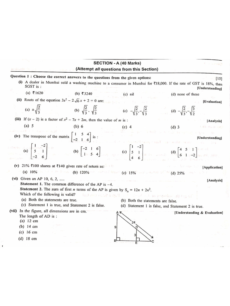 Test 6 | PDF