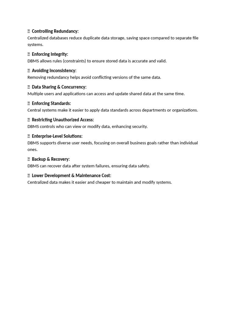 Controlling Redundancy in DBMS | PDF