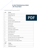 Download Kode Kesalahan Dan Penjelasannya Dalam Pemrograman MS Visual by Ramadhan Yudha Nugraha SN94482419 doc pdf