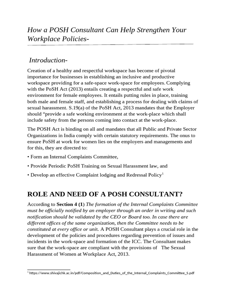 Your Workplace Policies | PDF | Sexual Harassment | Justice