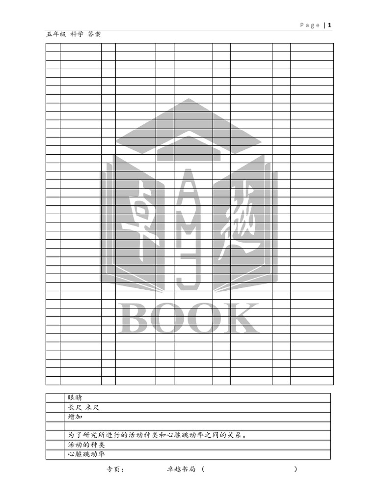 STD 5 SC Ans | PDF