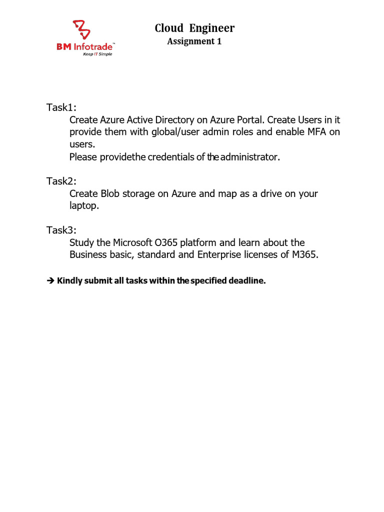 Cloud Engineer Assign 1 | PDF