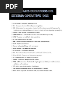 Liste des commandes MS-DOS et leurs fonctions | PDF | Fichier ...