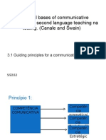 Theoretical Bases of Communicative Approaches To Second Language Teaching Na Testing. (Canale and Swain)