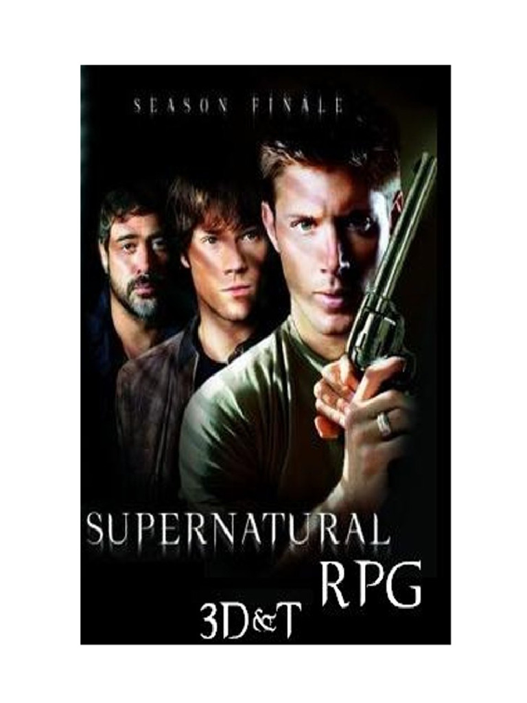Supernatural 3dandt Pdf Demons Exorcism 