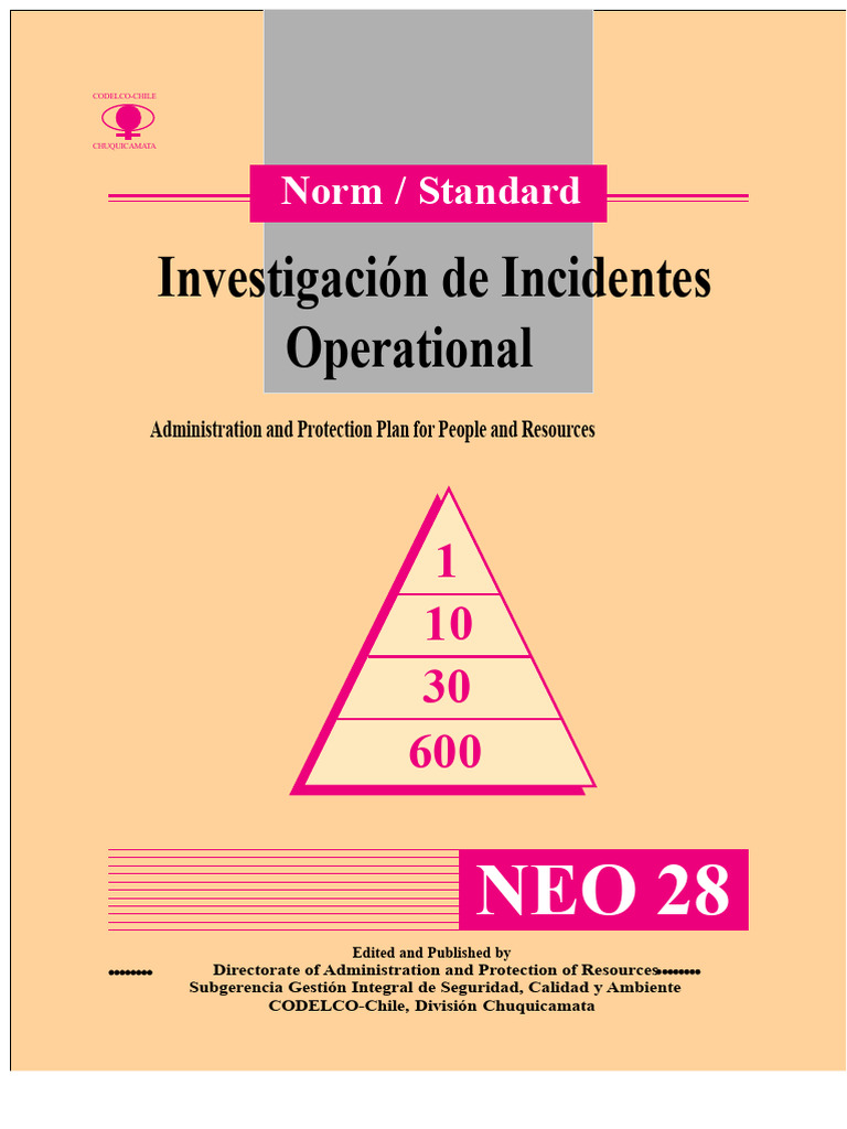 Operational Incident Investigation Standard | PDF
