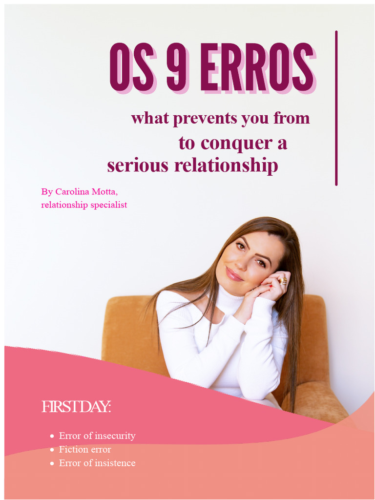 9 Mistakes Blocking Serious Relationships | PDF | Anger | Fear