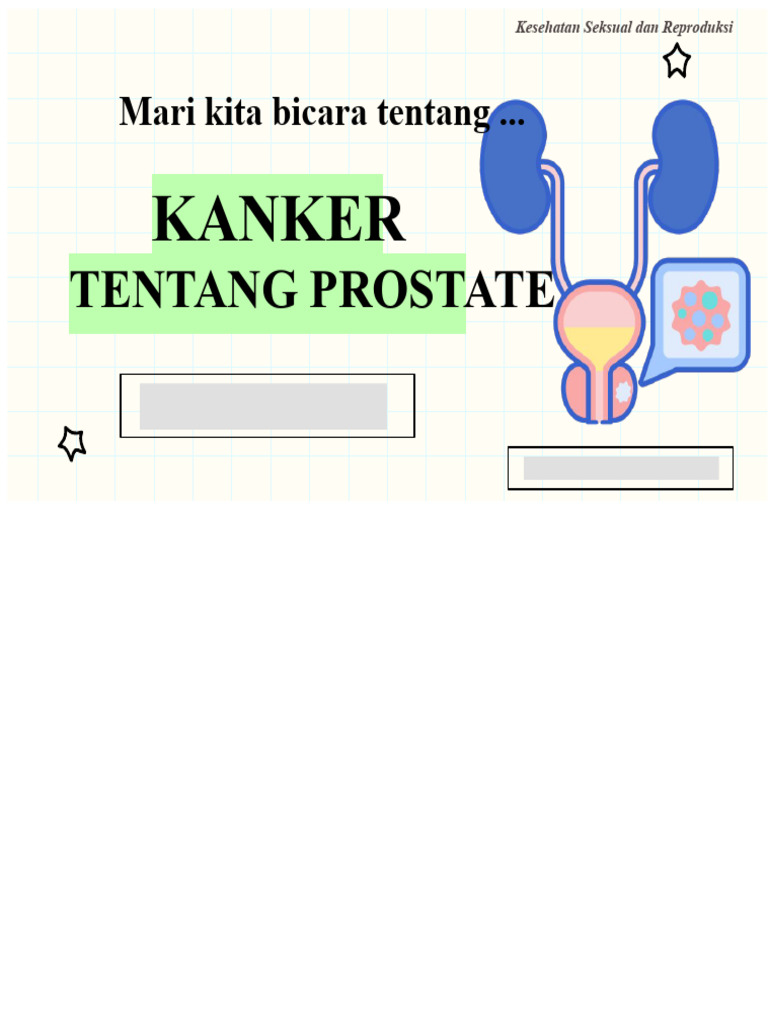 Kanker Prostat: Gejala, Deteksi, dan Pencegahan | PDF