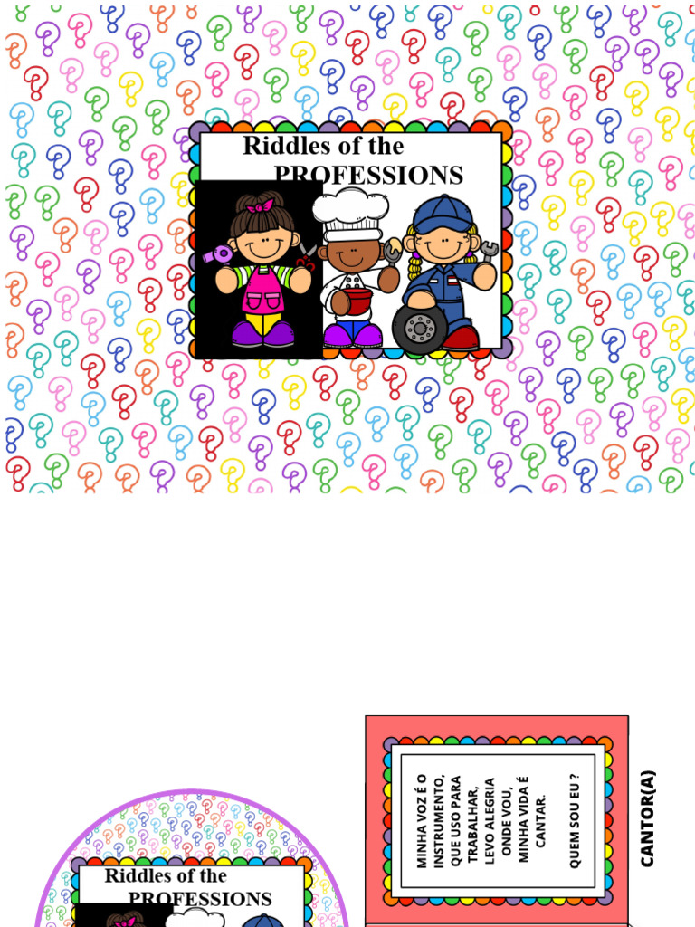 Riddles - Professions | PDF