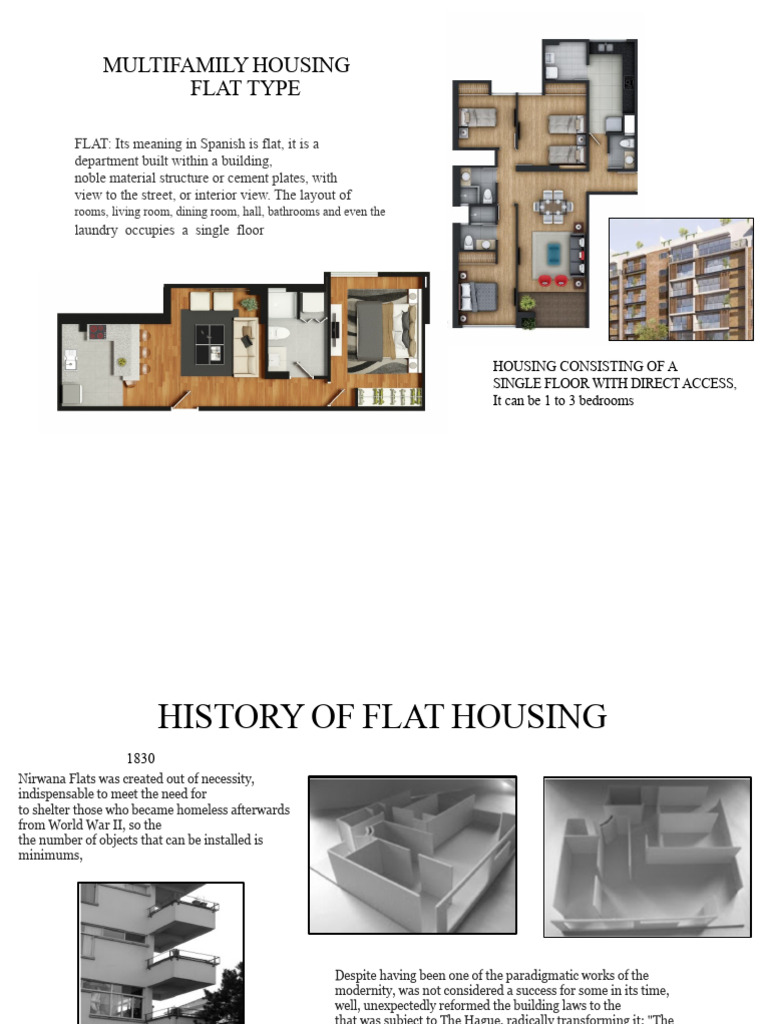 Multifamily Flat Type Housing | PDF | Apartment | Room