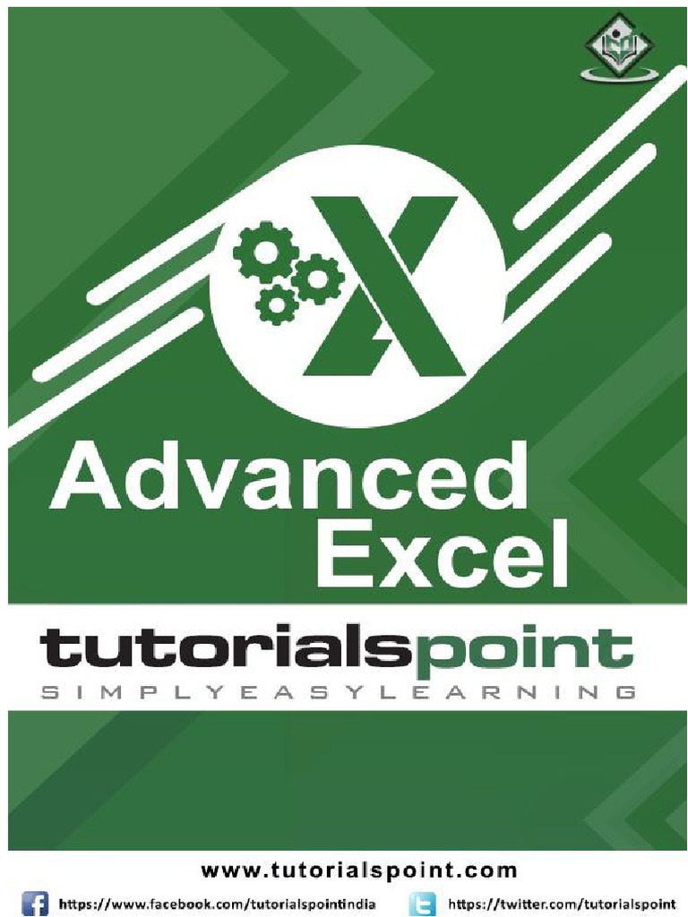 Tutorial Excel Lanjutan 2013 | PDF