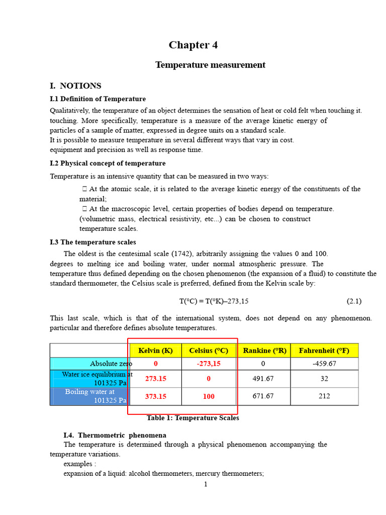 Understanding Temperature Measurement Techniques | PDF | Thermocouple ...
