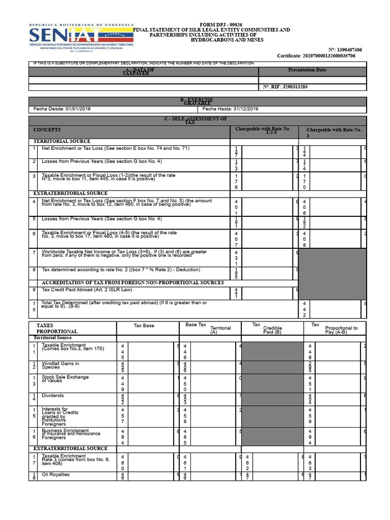 Document Forms No. 26 | PDF | Taxes | Cost Of Goods Sold