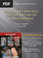 London Lecture Slides My Big Toe