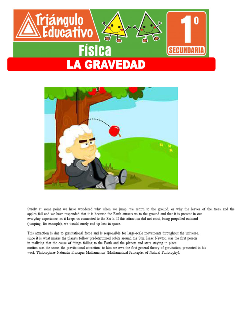 Gravity 6° | PDF | Gravity | Force