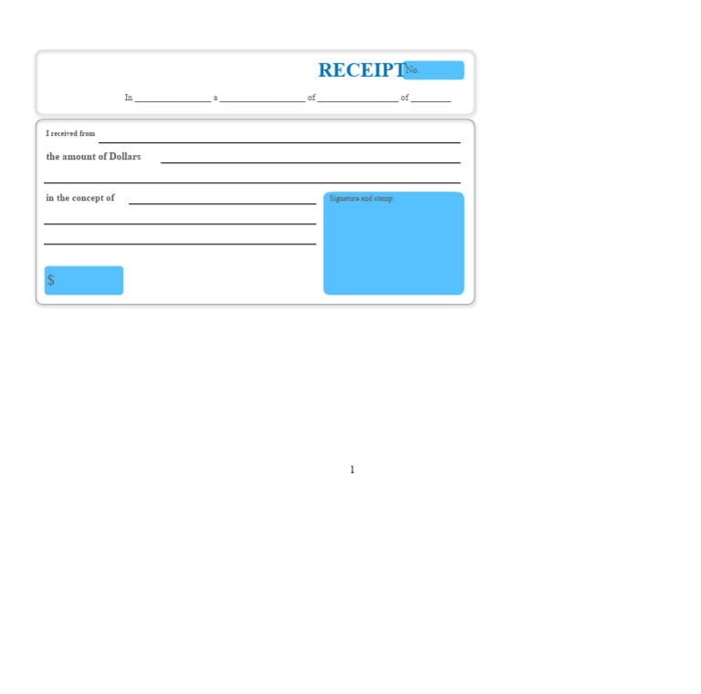 I Receive Dollars | PDF